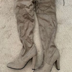 Steve Madden “Gorgeous” over the knee boot